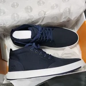 Timberland | Shoes | Mens Davis Square Chukka Shoes In Navy  display picture 1